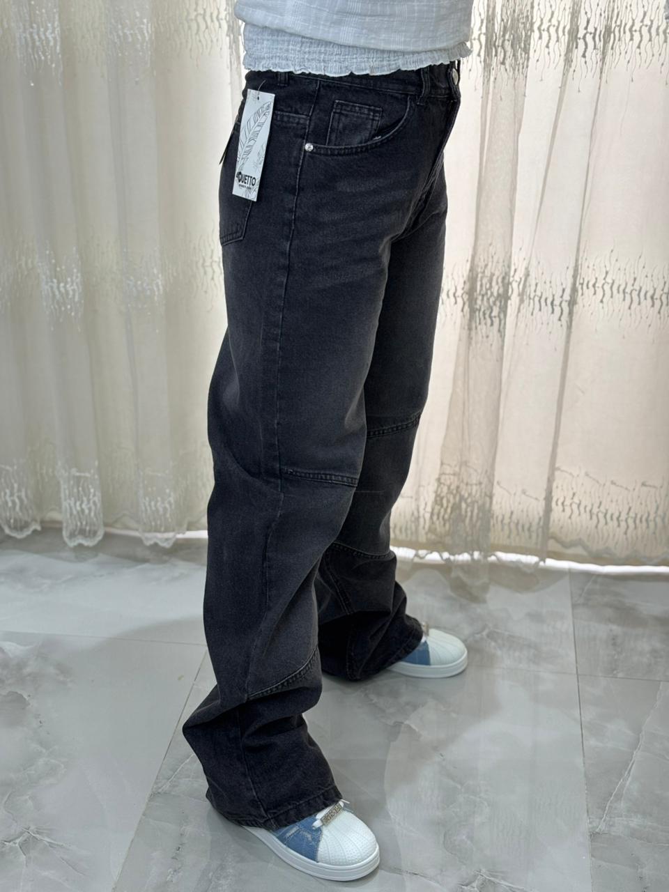 Strait leg jeans (Dark grey)