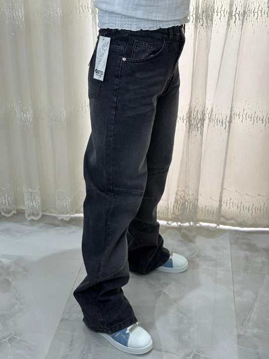 Strait leg jeans (Dark grey)