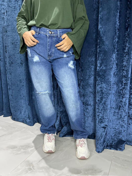 Cutting Jeans (Blue)