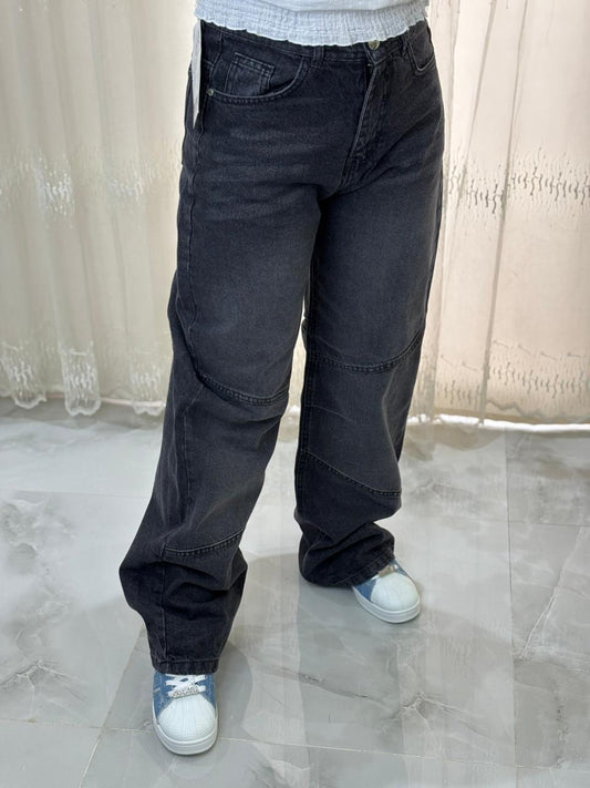 Strait leg jeans (Dark grey)