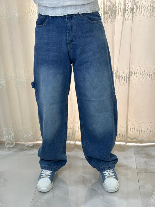 Carpenter jeans mom fit (Med Blue)