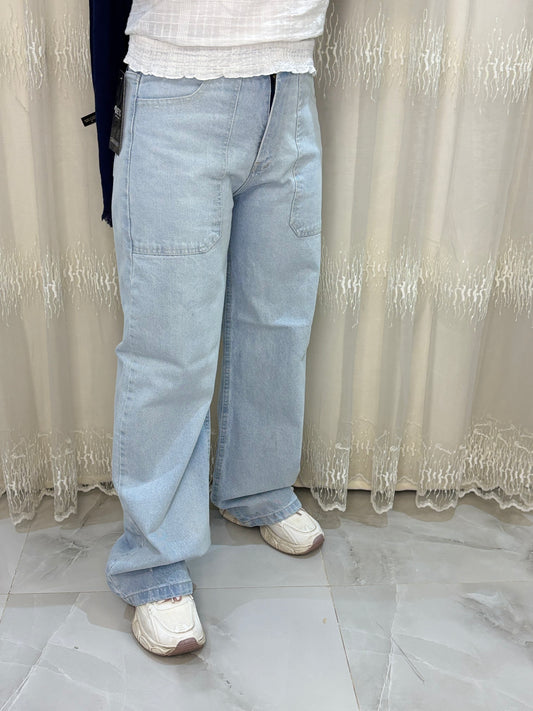 Straight Jeans (Light Blue)